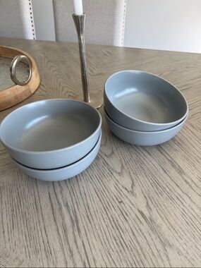 MASTER CUISINE SET OF 4 GRAY BOWLS